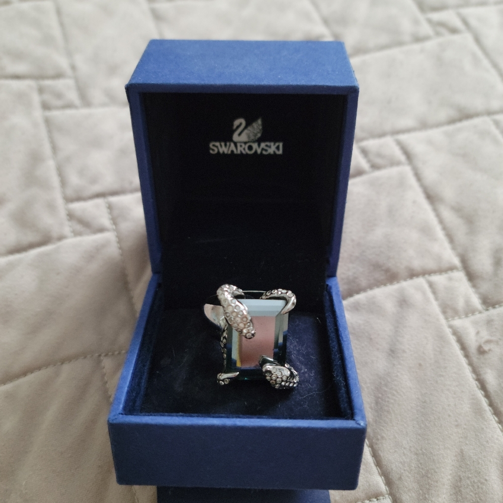 Swarovski "Bugs Ring" Serpent size 58